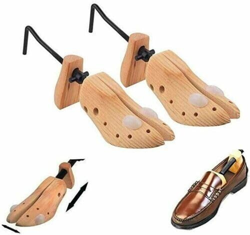 MantraRaj Shoe Stretcher for Men High Quality Pack Of 2 - For Shoe Sizes 6-12 Suitable for Sneakers Boots Walking Shoes – Expandable Shape Bunion Corn Blister