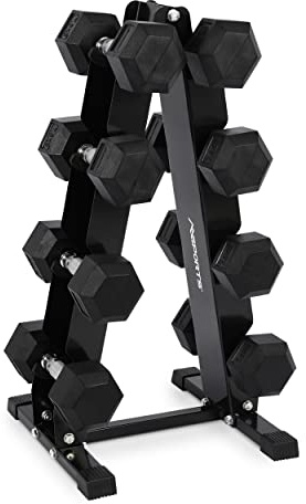 MSPORTS Kurzhantel Rack mit 300kg Belastbarkeit Hantelständer Hantelablage