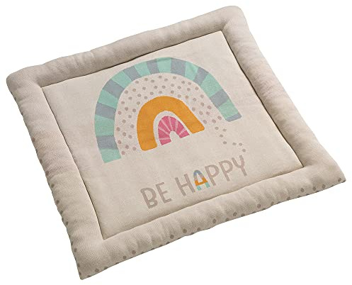 howa Baby Krabbeldecke be happy Strick 100% Baumwolle 8902 | Spieldecke, Laufgittereinlage für Babys