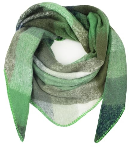 Gloop Damen Schal XXL Strick Dreieck Schal Halstuch Dreieckstuch kuschelig flauschig ohne Kratze an Haut 200×140 CM