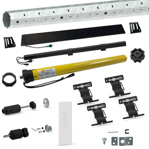 Kit de motorisation radio solaire pour volet roulant 40 kg - tube OCTO Ø 60 mm - 20 Nm