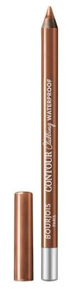 Bourjois Paris Contour Clubbing Bleistift Augen wasserdicht, gleitende und weiche Textur, Formel mit Jojobaölen, Nr. 78 Let'S Bronze!, 1,2 g