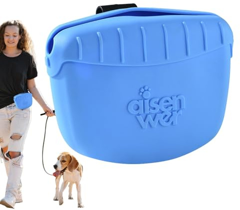 Joberio Hundetasche für Leckerlis, Leckerli-Tasche für Hundetraining, Snack-Tragetasche mit Hüftgurtclip, Leckerli-Taschen, Hundetasche für den täglichen Spaziergang im Freien