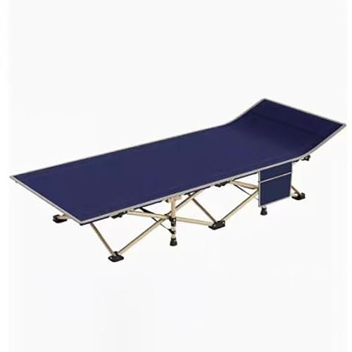 WANGCEPLSD Liege Klappbar, Campingbett, Zelt Bett, 150 Kg (Max. Belastung), Foldable Bed mit Tragetasche für Camping, Strand, Faulenzen, Wandern, Büro(Large)