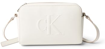 Calvin Klein Damen Umhängetasche Sculpted Camera Bag mit Logo
