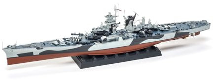 FMOCHANGMDP 1/700 Scale USS Alaska Class CB-1 Cruiser Puzzles Plastic Model Kits, Adult Toys and Gifts,13.9 x 2Inchs
