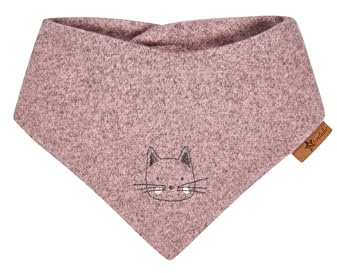 Sterntaler Unisex baby halsduk katt vintersjal, rosa melon, normal, Rosa Mel, En Storlek