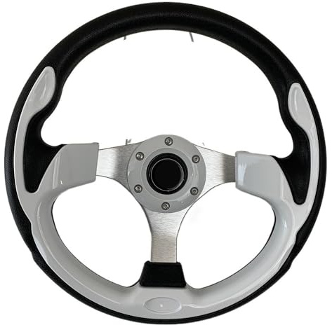 Sportlenkrad,Lenkrad Auto Universal Racing Car Racing Lenkräder PU 13 Zoll 320 mm Sport Lenkrad(B)