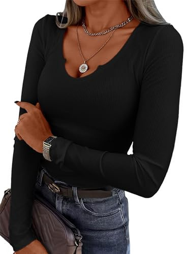 VAFFUL T-Shirt Donna Maglia Estate Top Manica Corta Camicie Collo V Strappato Maglia Sottile su Misura 2025 Base Casual Blusa