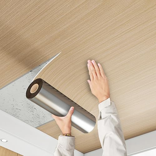 Unikicool Pannelli per Controsoffitto,Piastrelle per soffitto in PVC Decorativo,Rivestimento per Soffitto per Seminterrato,Spessore 2.8 mm,Facile da Tagliare,per Camera da Letto,Soggiorno soffitto