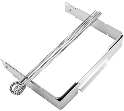 Alasum Parrilla Plegable Portátil de Acero Inoxidable Resistente al para Barbacoa al Aire Fácil de y Limpiar para Camping y Pesca