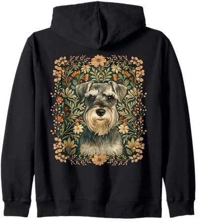 Salière et poivrière Schnauzer Miniature Vintage Sweat à Capuche