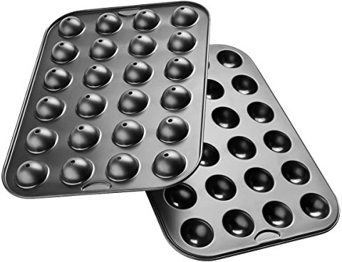 Zenker Cake-Pops Maker Set 38,5 x 26,5 cm SPECIAL CREATIVE, Backform für Kuchen am Stiel, inkl. Zubehör (Stiele, Tüten & Halter) (Farbe: Schwarz), Menge: 1 Stück