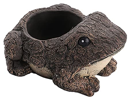 HUIKJI Maceta suculenta de cemento animal, minituciosa maceta para plantas suculentas, maceta de dibujos animados para decoración de oficina en el hogar