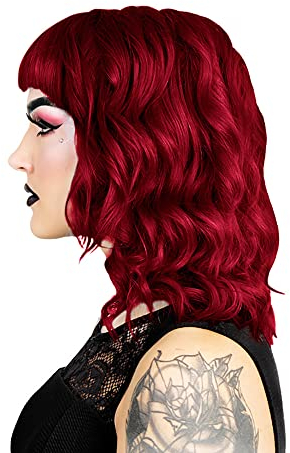 Herman's Amazing Direct Hair Color - Haarfarbe Rot - Semipermanente Haarfarbe - Conditioner Basis Rote Haarfarbe - Haartönung Rot - Scarlett Rogue Red 115 ml