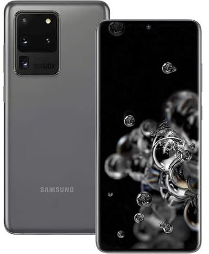 SAMSUNG Galaxy S20 Ultra 5G, 256GB, Grigio Cosmico (Ricondizionato) Smartphone Originale di fabbrica in esclusiva per il mercato europeo (versione internazionale)