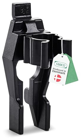 Raaco Federklemme Clip 6-12, 6 Stück, Ideal für kleine bis mittelgroße | Für Lochwand & Werkzeugwanden, Durchmesser 12 mm, Ideal für kleine bis mittelgroße Werkzeuge - Zur übersichtlichen Sortierung