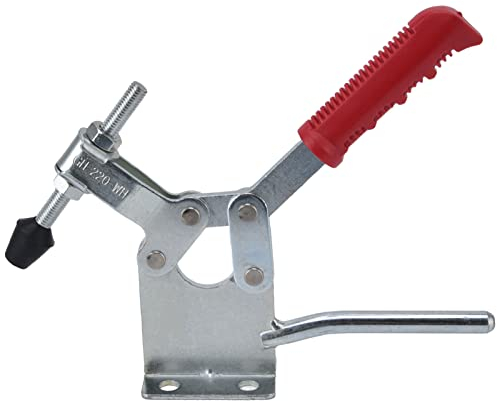 HERCHR Kniehebelklemme, Handwerkzeug, rutschfest, Rot, Horizontale Klemme, Vertikale Schnellspanner, Robuste Kniehebelklemme, Werkzeug Für Holzbearbeitung, Vorrichtungen Und Vorrichtungen