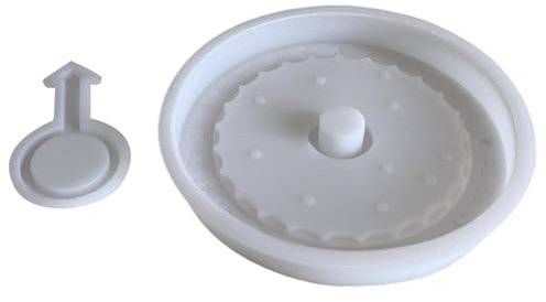 Silicone Moulds for Crafts, Silicone Moulds, Casting Moulds, Clock Advent Calendar Moulds, Silicone Casting Moulds, Versatile Epoxy Casting Moulds, Epoxy Resin Moulds for Home Business