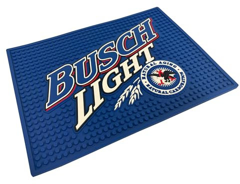 Artisan Owl Busch Light Bar Rail Drip Mat - Professionelle Tropfmatte - Offiziell lizenziert - 22,9 x 30,5 cm - Blau
