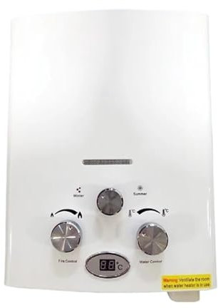WESLNN Camping Water Heater RV Gas Water Heater Trailer Outdoor Camping Bath Instant Water Heater Liquefied Petroleum Gas 6L