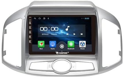 Car CarPlay Android Auto Navigazione Stereo GPS Radiocamera retromarcia Display 9 IPS Schermo tattile Headunit Tablet Pad Lettore multimediale Per Chevrolet Chevrolet Captiva 2011-2017, 4 Core 2G+64G