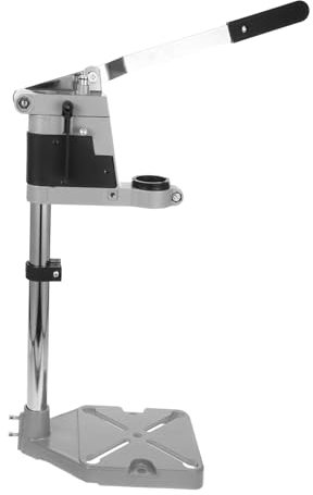 VILLCASE Electric Drill Press Stand Iron Base Single Hole Aluminum Drill Holder Support Frame Accessories