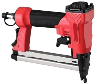 Clavadora neumática, Grapadora Neumática For Tapicería T50, Con Escape Ajustable, Resistente, Fácil De Cargar, Uso Profesional,para trabajar la madera