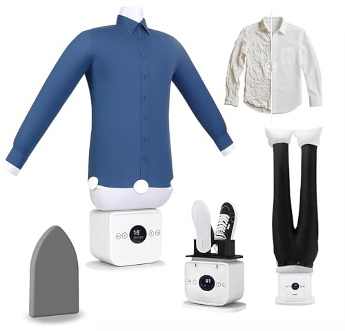 Manichino automatico per stirare camicie e pantaloni, temperatura di riscaldamento 60-70 °C