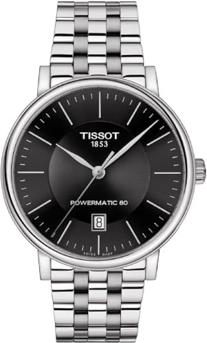 TISSOT Herren Analog Quarz Uhr mit Edelstahl Armband T1224071105100
