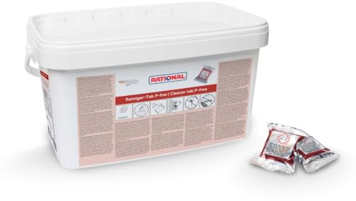 We Can Source It Ltd – Red Detergent Cleaner Tablets - Combi Oven Cleaning Tablets for Rational and Lincat SCC Ovens - Powerful, Professional-Grade Hygiene Solution - Tub of 130