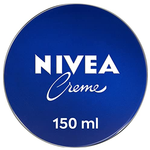 NIVEA Crema Viso Corpo & Mani (1 X 150 Ml), Crema Idratante A La Texture Untuosa Arricchita In Eucerit, Cura Idratante Multiuso Per Tutta La Famiglia