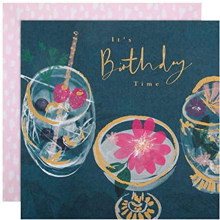 Hallmark Allgemeine Geburtstagskarte – elegantes Cocktail-Design