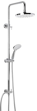 TATAY Porto Duschsäule 1 Stück Vielseitig im Haushalt einsetzbar | Porto Duschsäule | Rostfreier Edelstahl | 1 Stück | Funktionales robustes Design | Vielseitig im Haushalt einsetzbar