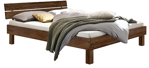 Hasena Trento Bett Prato 25 Kopfteil Ello Nussbaum 2023 140x200