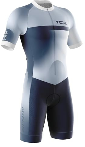 2024 Men's MTB Triathlon Tri Suit Suit Quick-Drying Cycling Skinsuit,For Cycling Training Road Bike Top Cycling Clothing, Duathlon,TriSuit for Cycling