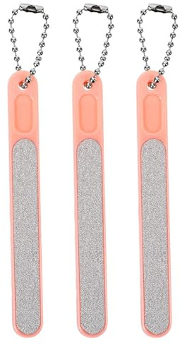 Beaupretty Nagelfeilen Set 3 Stück Maniküre Werkzeuge Für Präzises Nagelformen Und Polieren Mit Kompaktem Design Für Diy Und Professionelle Nagelpflege