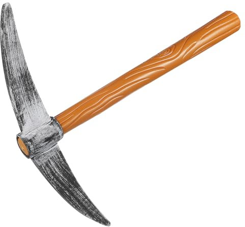 Toyvian Giocattolo Piccone - Finto Piccone In Schiuma Di Plastica Per Accessori Per Costumi Da Oggetti Scena Spettacoli Teatrali Forniture Feste Halloween