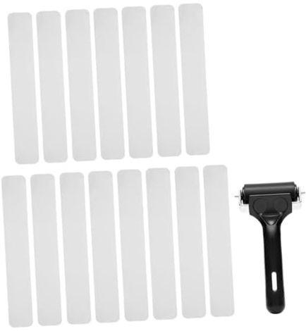 HOMSFOU 15piezas Pegatinas Antideslizantes Para Bañera Cinta Adhesiva Antideslizante Uso Baño y Cocina