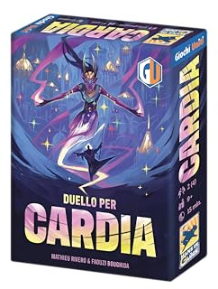 Giochi Uniti - Cardia, Gioco da tavolo, 2 (4) Giocatori, 9+ Anni, GU856, Edizione italiana