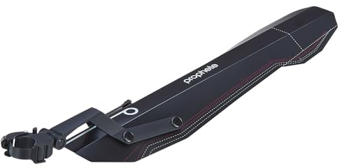 Prophete Steckschutzblech 26–29 Zoll – Fahrrad Schutzblech für Hinterrad – einfache Montage an der Sattelstütze – Spritzschutz für MTB, Trekking- & Citybikes – schwarz