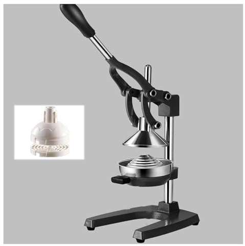 Exprimidor manual de cítricos de hierro fundido, exprimidor de frutas para naranja, diseño fácil de apretar para jugo fresco, solución de exprimido duradera y eficiente