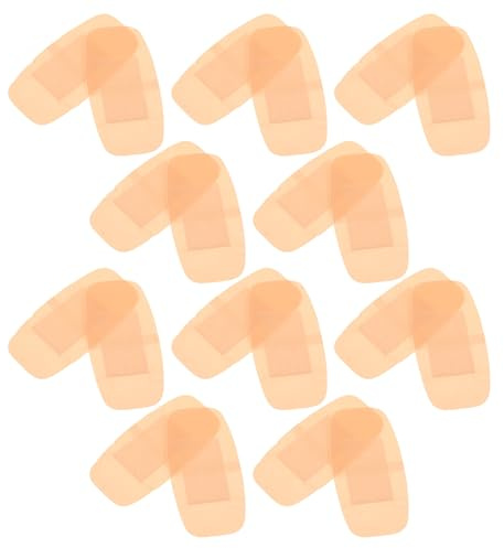 QUMIIRITY Waterproof Elastic Adhesive Bandages for Wound Protection, Breathable Knuckle Finger Plaster, 20pcs Pe Waterproof First Aid Stickers for Injuries and Scrapes Care