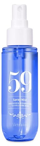 Lot de 4 parfums, brume parfumée pour le corps et les cheveux, 90 ml