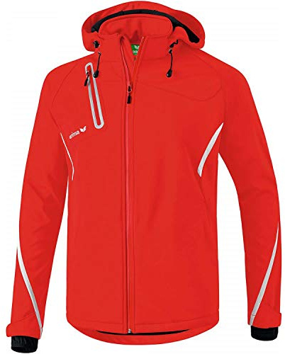 Erima Herren Softshelljacke Function (9060709), rot/weiß, 3XL