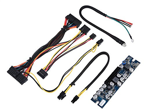 Bewinner 300W Netzteilmodul für ITX und 1 U Gehäuse PC Netzteil, DC 12 V Eingang, 300W Computer Netzteilmodul mit 24 Pin Anschluss/AUX/SATA Kabel