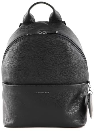 Mandarina Duck Zaino Nero (Nero) Mellow Leather P10fzt46 25x33x12 (L x H x W)
