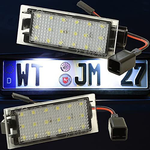 Recambo LED Kennzeichenbeleuchtung passend für SMART Fortao | Forfour | Typ 453 | BJ ab 2014>