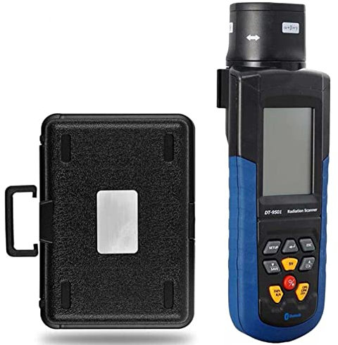 ZWJABYY Rilevatore di Radiazioni Contatore Geiger Professionale,Dosimetro,Rilevatore di Radiazioni Elettromagnetiche,Rilevatore Radioattivo Ad Alta Precisione
