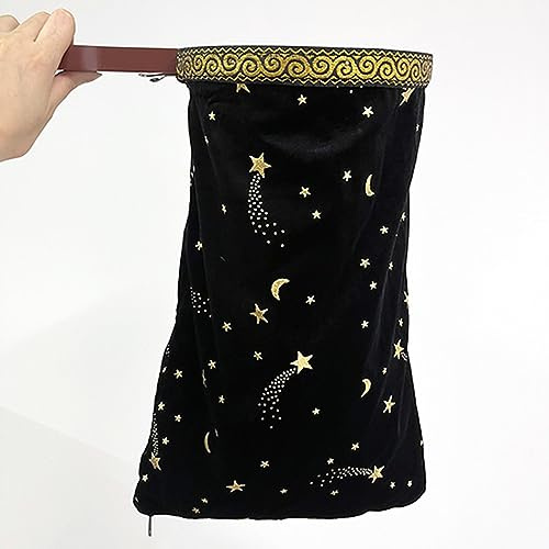 Bolsa de cambio – Dos veces (grande, cremallera, rojo/negro) trucos de magia objeto que aparece desapareciendo bolsa de producción mago divertido escenario trucos ilusiones mentalismo accesorios